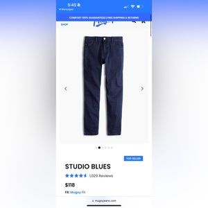 MUGSY PMT Clutch Jeans